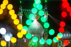 مسجد جمکران در شب ولادت حضرت قائم (عج)