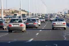 ترافیک در جاده های قم سنگین است