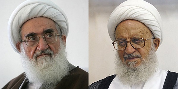تماس تلفنی آیات نوری همدانی و مکارم شیرازی با رئیس دفتر رئیس جمهور تماس تلفنی آیات نوری همدانی و مکارم شیرازی با رئیس دفتر رئیس جمهور