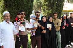 خطه کریمه اهل بیت(س) به صف شد/ایران قوی با حضور پرشور در انتخابات