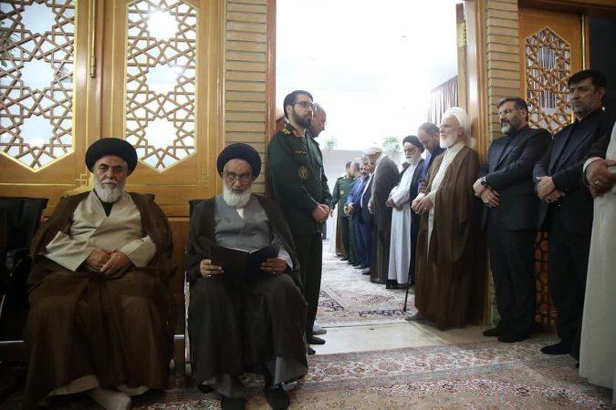 آیین گرامیداشت چهلم شهدای خدمت در قم برگزار شد آیین گرامیداشت چهلم شهدای خدمت در قم برگزار شد