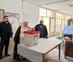 شرکت آیت الله سبحانی در انتخابات ریاست جمهوری