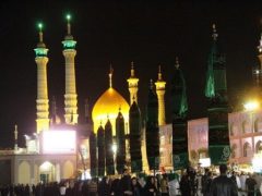 حرم حضرت معصومه(س) قلب سوگواری ثارالله