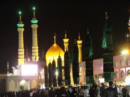 حرم حضرت معصومه(س) قلب سوگواری ثارالله حرم حضرت معصومه(س) قلب سوگواری ثارالله