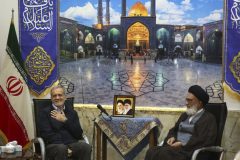 رئیس‌جمهور با تولیت حرم مطهر حضرت معصومه (س) دیدار کرد