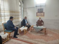 رئیس جمهور به دیدار آیت الله مکارم شیرازی رفت