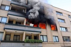 آتش‌ سوزی در قم جان چهار نفر را گرفت