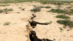 فرونشست در کمین دشت‌های قم است